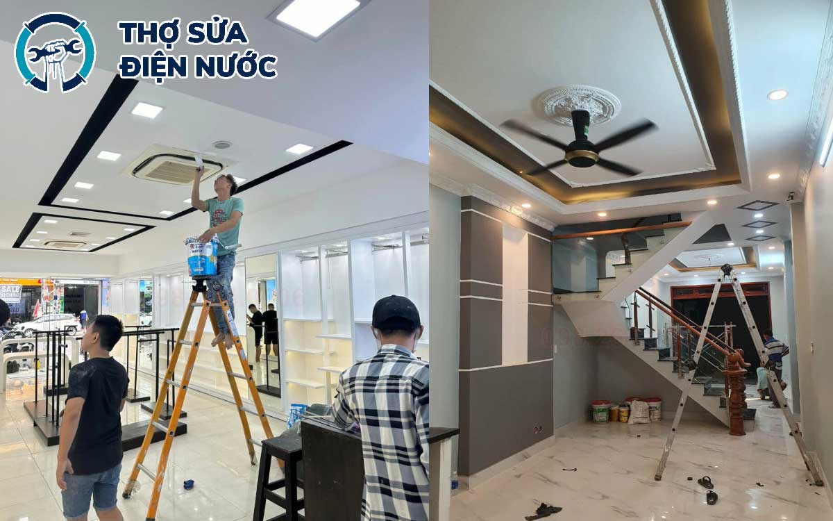 Thợ tới kiểm tra, sửa chữa siêu nhanh chóng