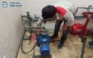 Quy trình sửa máy bơm nước Hà Nội tại Thợ sửa chữa điện nước 247