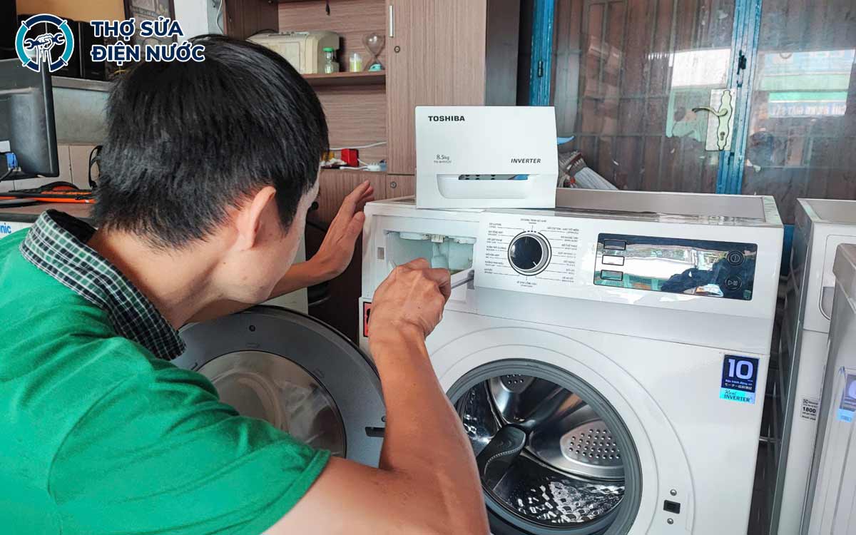 Thợ sửa điện nước 247 có thể giải quyết nhiều sự cố hỏng hóc của máy giặt