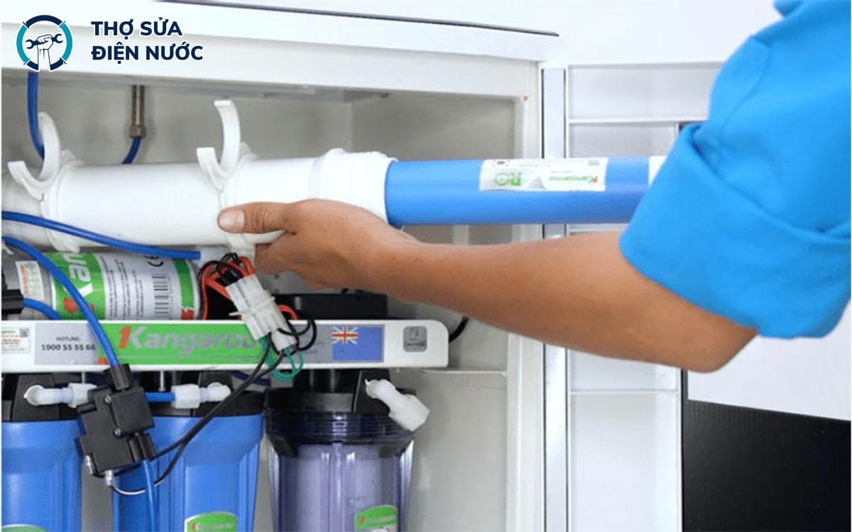 Quy trình sửa máy lọc nước Hà Nội tại Thợ sửa điện nước 247