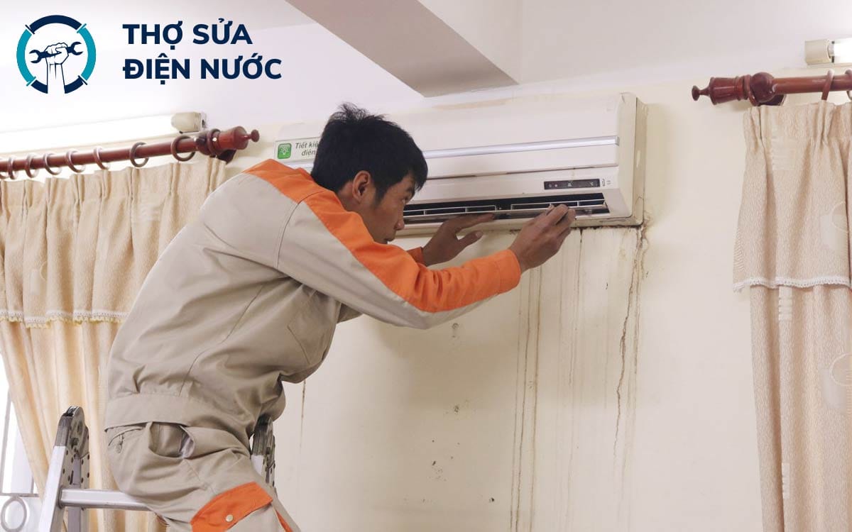 Quy trình sửa điều hòa tại Thợ sửa điện nước luôn rõ ràng và minh bạch