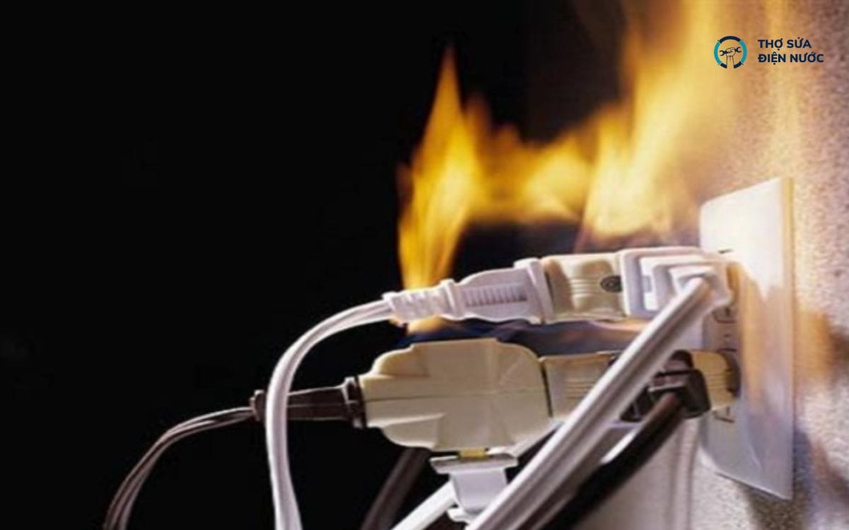 Chập điện là rủi ro lớn, có thể gây nguy hiểm tới tính mạng