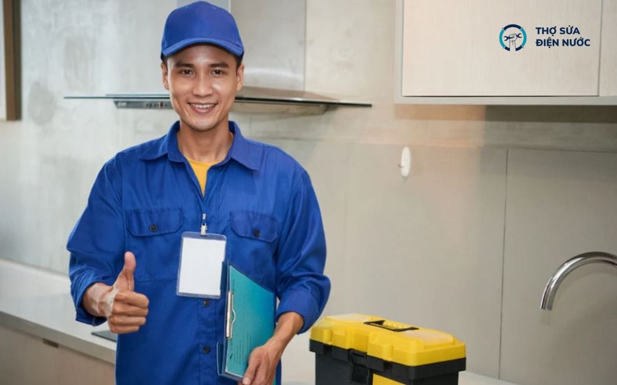 Thợ sửa điện nước 247 sẽ khảo sát, công khai chi phí minh bạch với khách hàng trước khi khắc phục sự cố