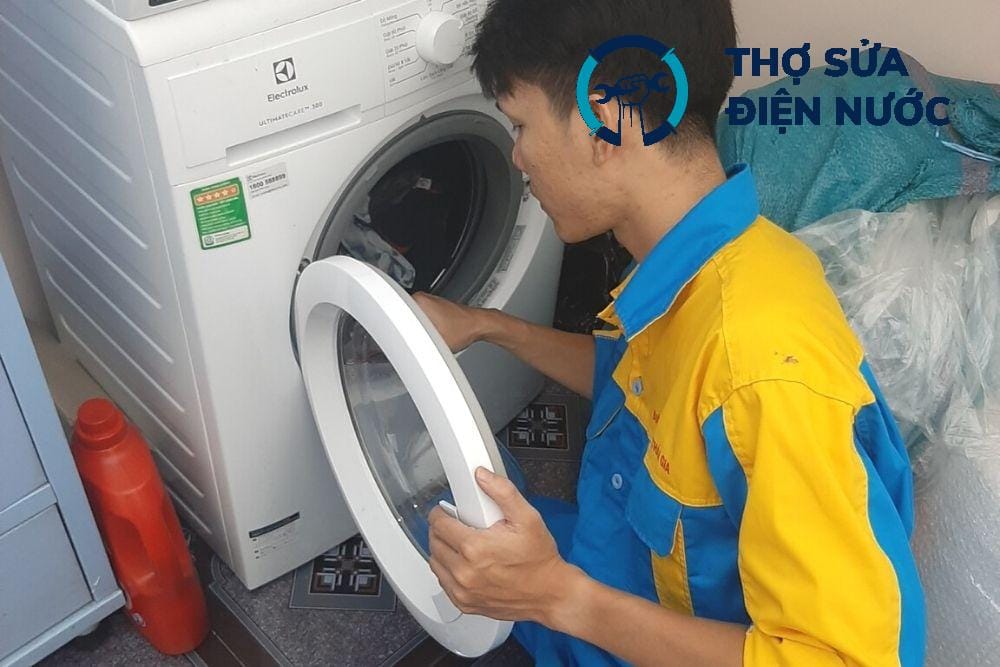 chuẩn đoán, xử lý khắc phục sự cố lỗi máy giặt tại Tây Hồ