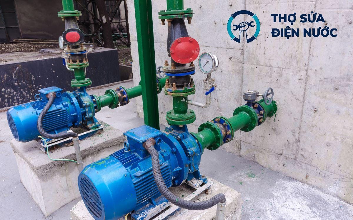 sửa máy bơm Long Biên