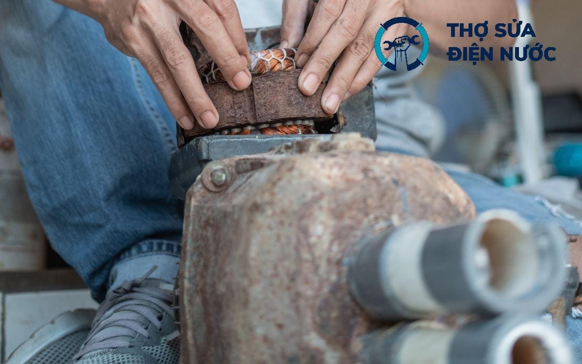 Sửa máy bơm Tây Hồ