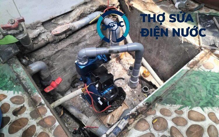 Sửa máy bơm nước Long Biên