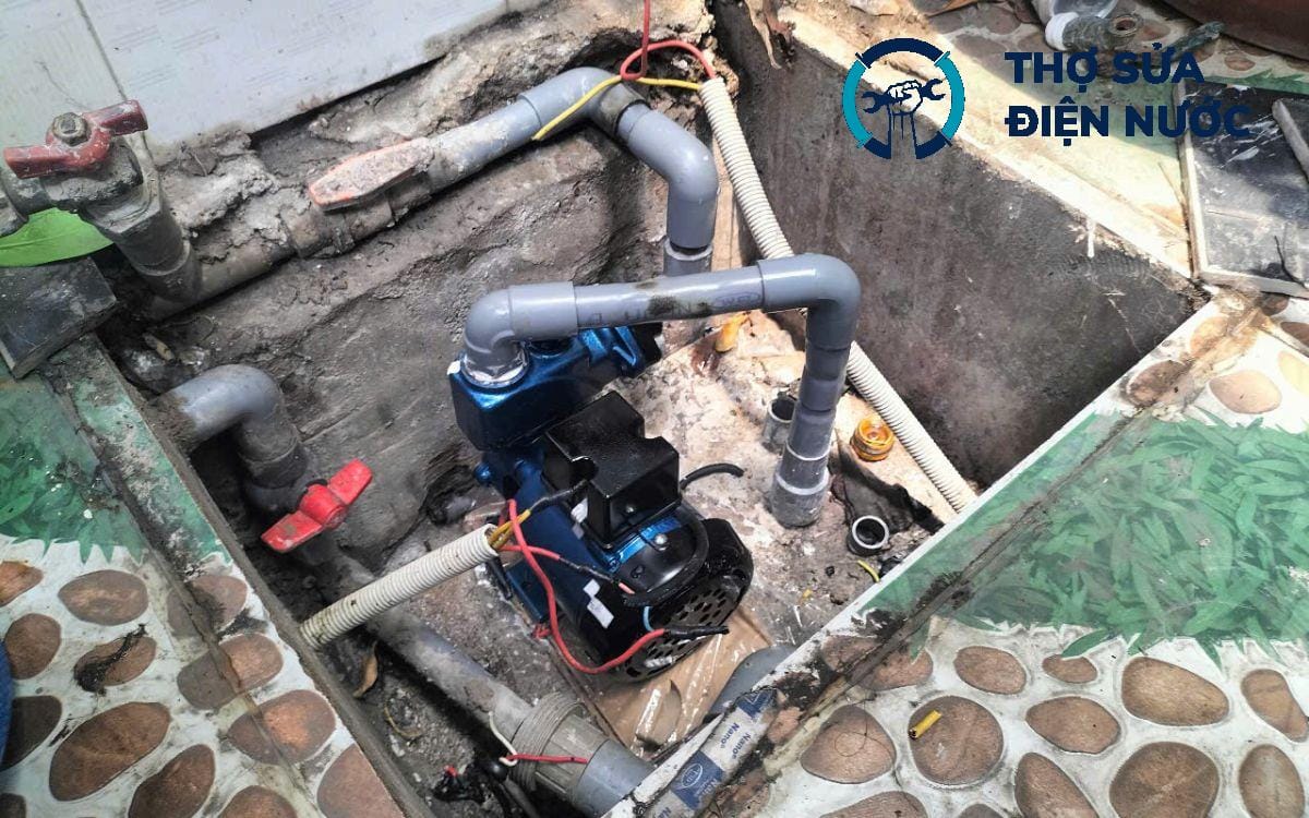 Sửa máy bơm nước Long Biên