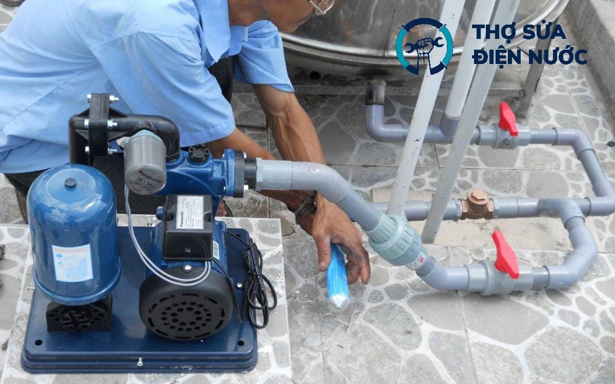 Sửa máy bơm nước Long Biên