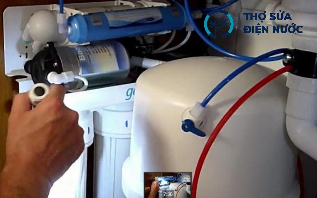 Sửa máy lọc nước Ba Đình