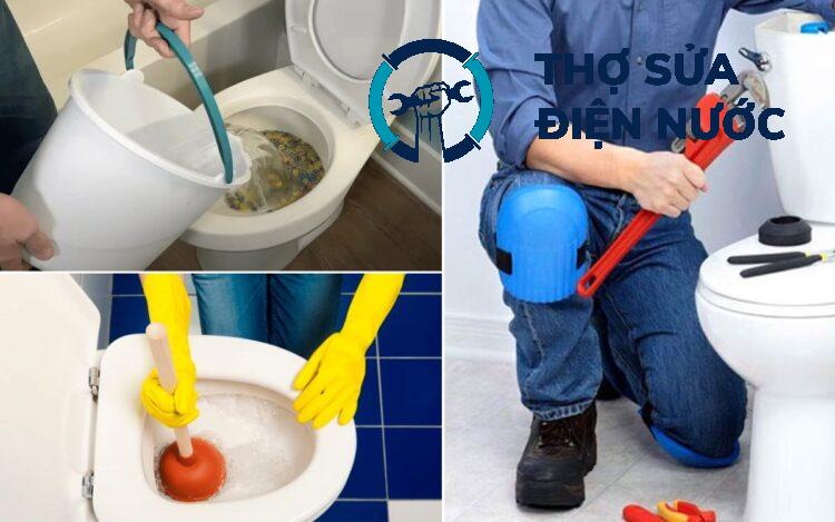 Thông tắc bồn cầu Tây Hồ