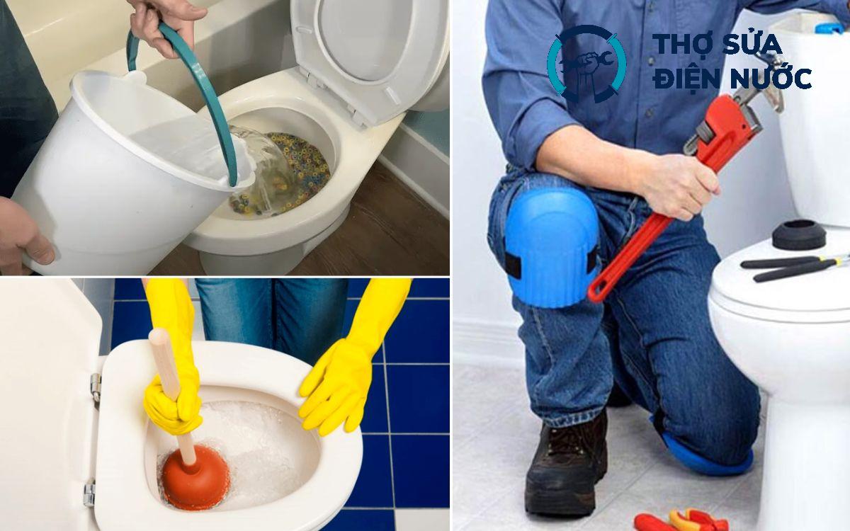 Thông tắc bồn cầu Tây Hồ