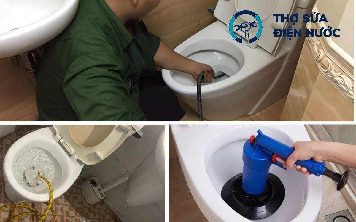 Thông tắc bồn cầu Từ Liêm