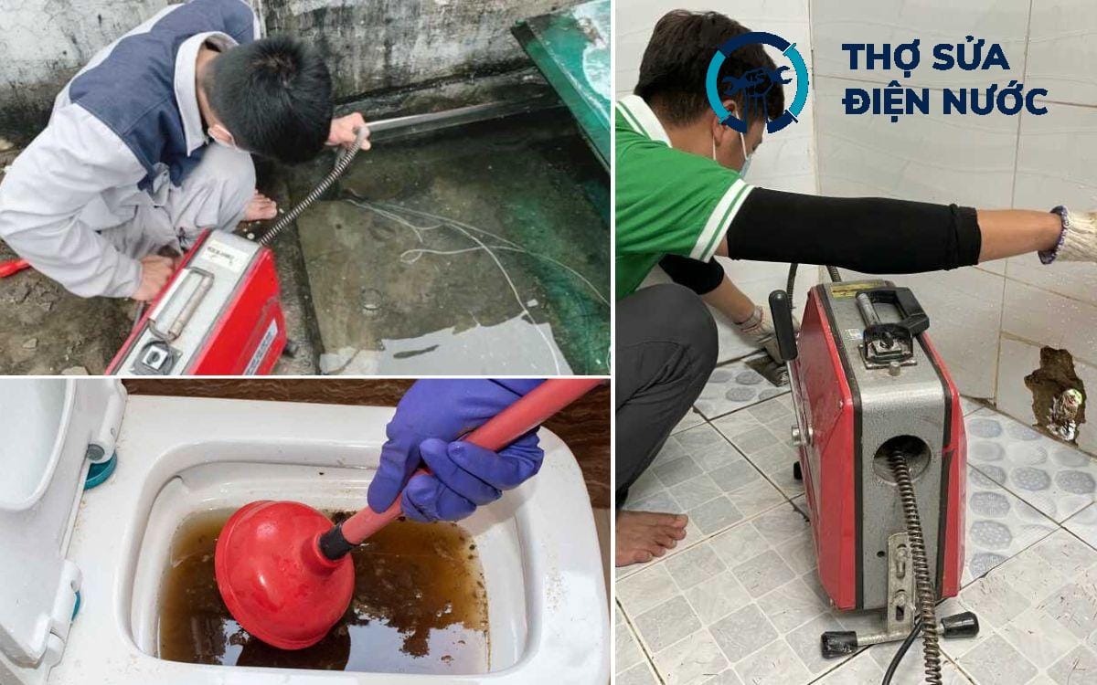 Thông tắc bồn cầu Từ Liêm