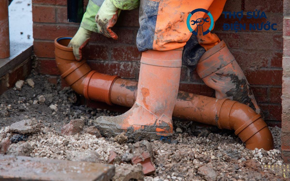 Thông tắc cống Ba Đình