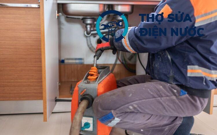 Thông tắc cống Hoàng Mai