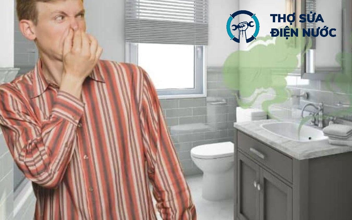 Xử lý mùi hôi nhà vệ sinh Long Biên