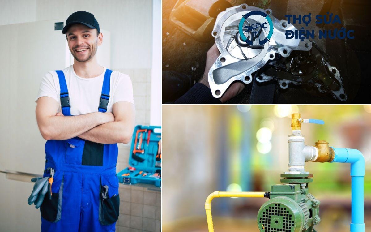 Sửa máy bơm Bồ Đề