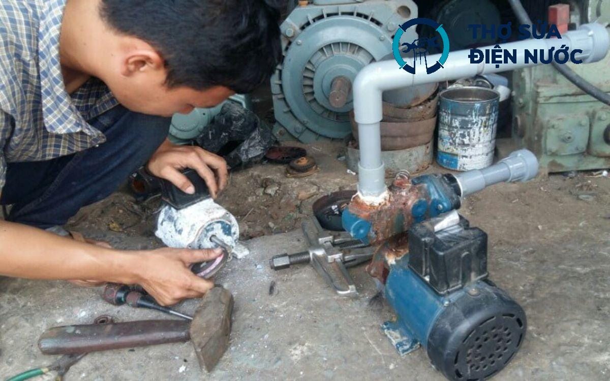 Sửa máy bơm Giảng Võ