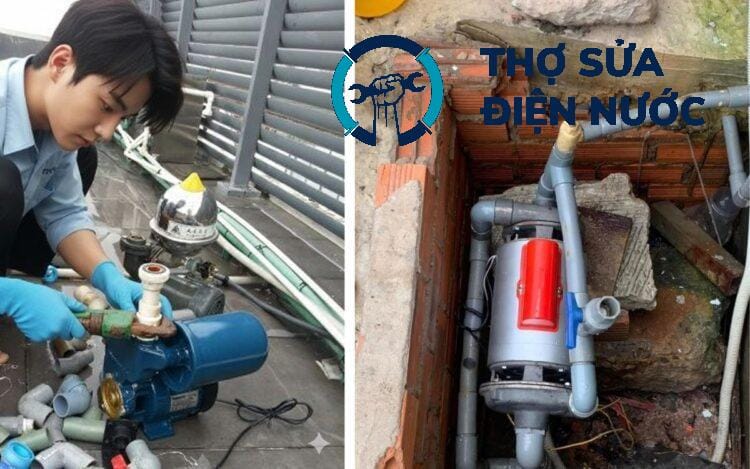 sua may bom giang vo 5