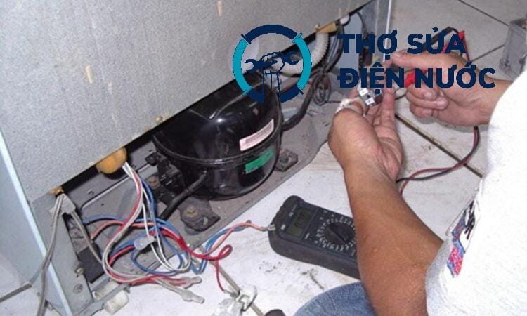 Kiểm tra điện trở xả đá trong hệ thống rã đông tủ lạnh