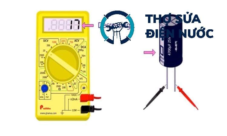 Kiểm tra tụ điện và các linh kiện của mạch khởi động máy nén