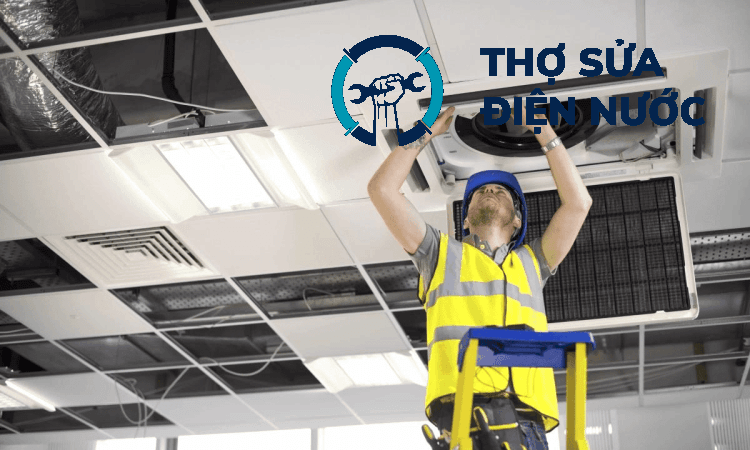 Kiểm tra vận hành sau khi sửa điều hòa âm trần là bước cuối cùng để đảm bảo chất lượng